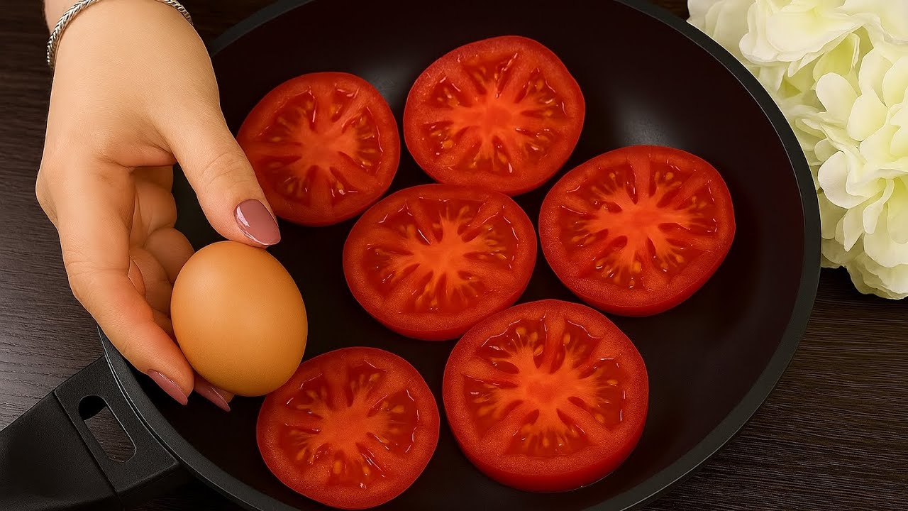 Я никогда не ел таких вкусных помидоров! Простой, вкусный и быстрый рецепт.