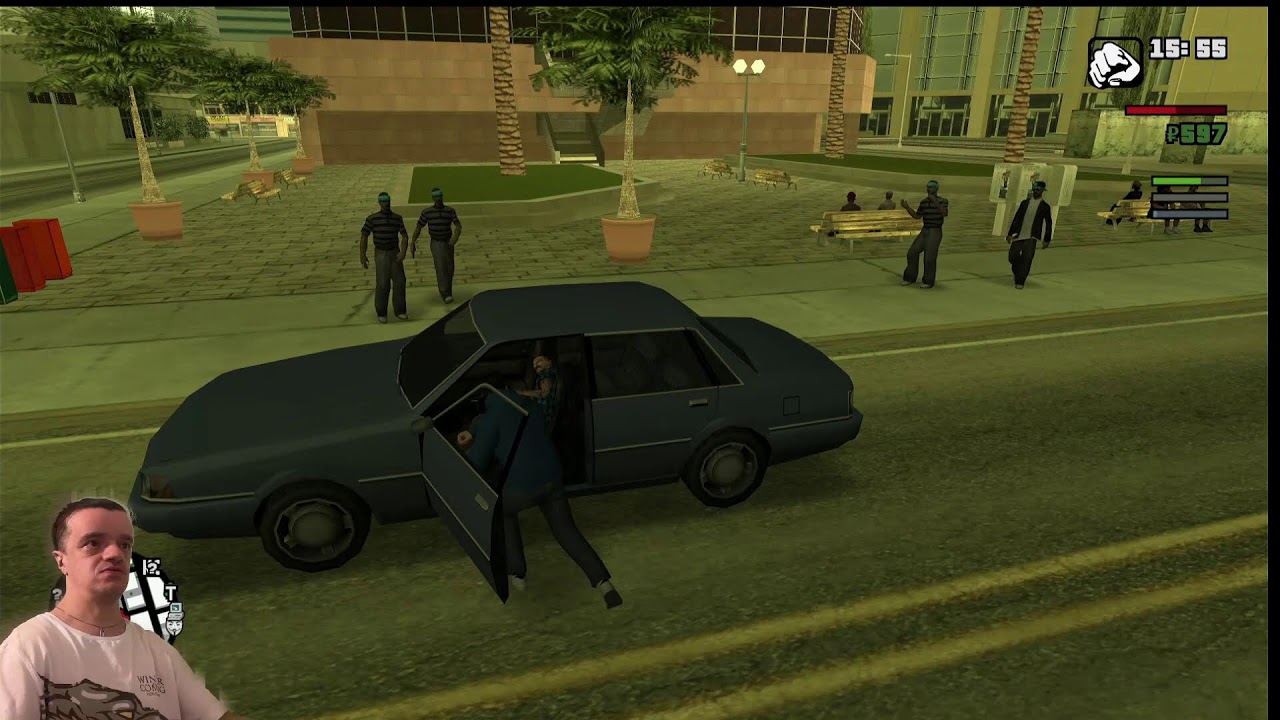 GTA SA: Flame's Story #18  снова Томас Шелби с перестрелкой на АЗС