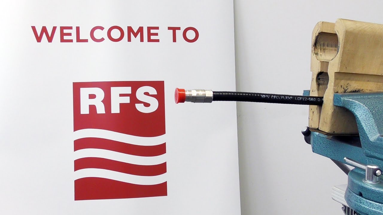 How to install a standard connector – C03 series on a CELLFLEX® Cable 1/2” (LCF12)