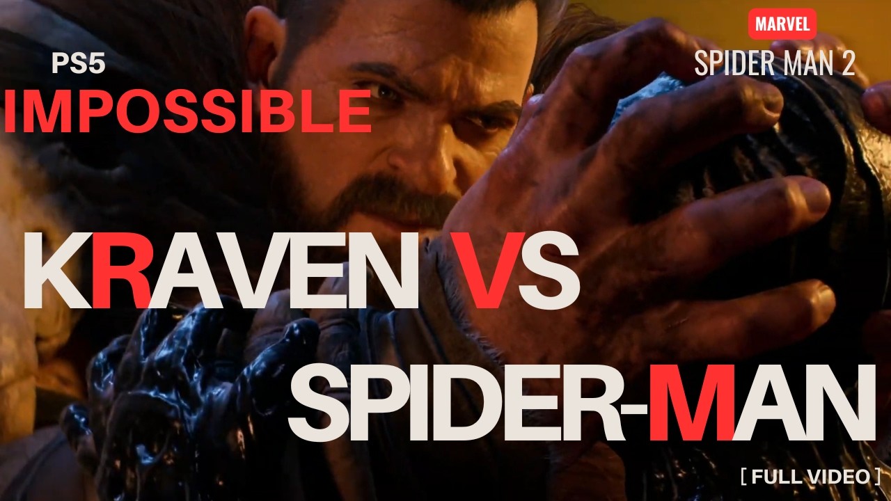 KRAVEN actually BROKE me... (Spider-Man 2 Boss Fight) | Marvel’s Spider-Man 2 PS5