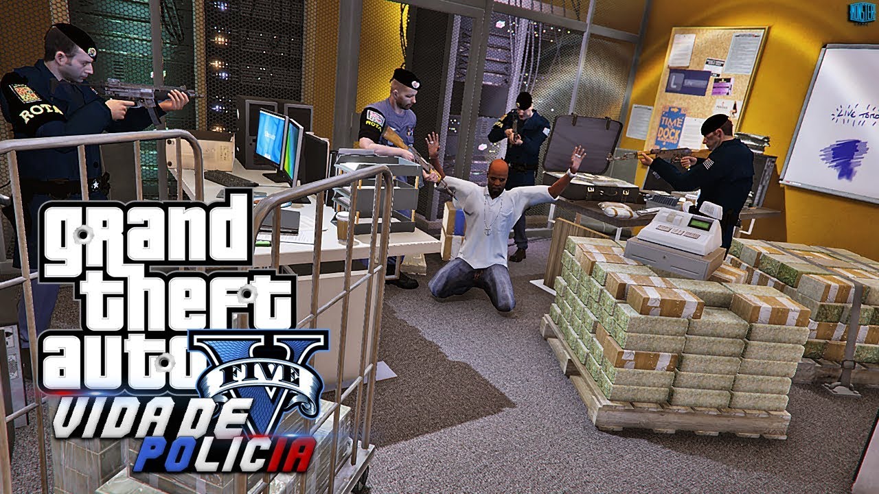 GTA V - Vida de Policia - A Rota Pegou Mais um Esquema Sujo do Prefeito | Ep.41