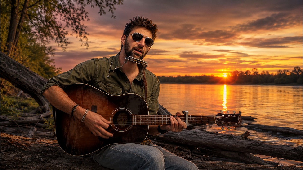Au Bord du Lac de Pontchartrain 🍀 - Country Song VF (Acoustique Cover)