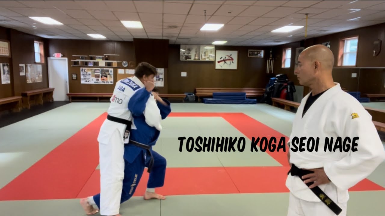 How to execute a split step Seoi Nage, the way the legendary Mr. Koga did.