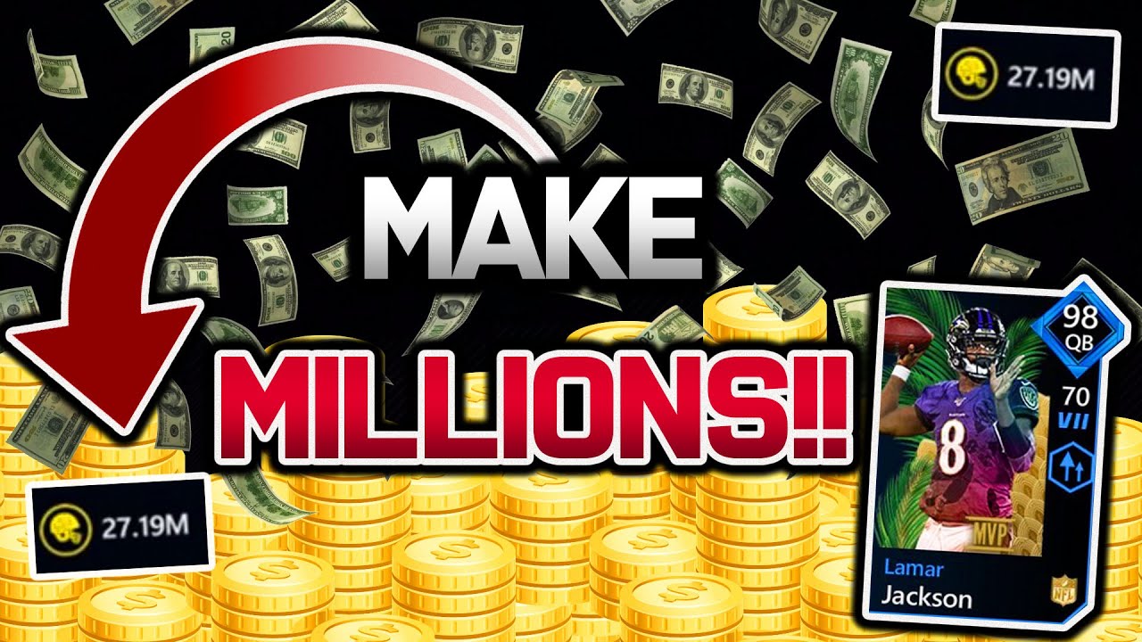 HOW TO MAKE MILLIONS OF COINS IN MADDEN MOBILE!!! | EXPERT COIN MAKING GUIDE | MADDEN MOBILE 20