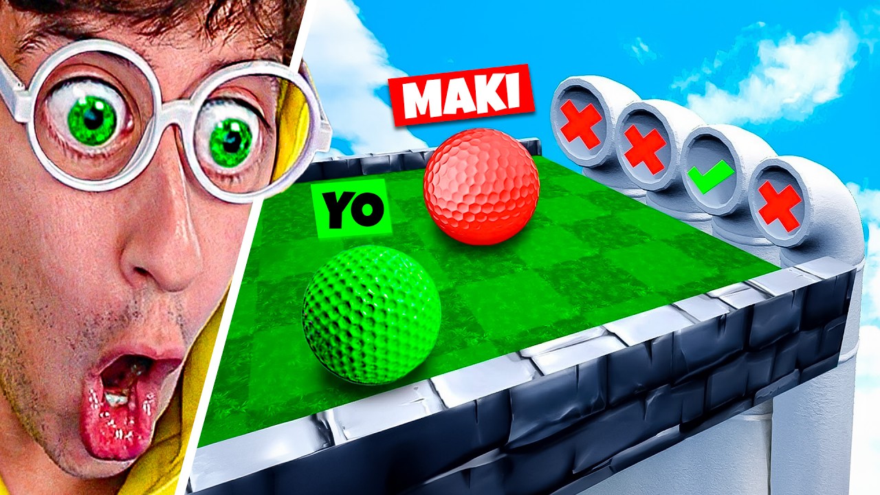 NO ENTIENDO ⛔ HOYO TROLL vs HERMANO 😂⛳! (Golf it) - TEKENDO