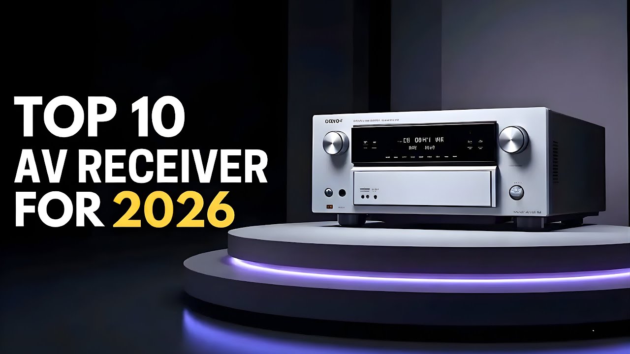 Top 10 Best AV Receivers 2026 – Don’t Buy One Until You See This!