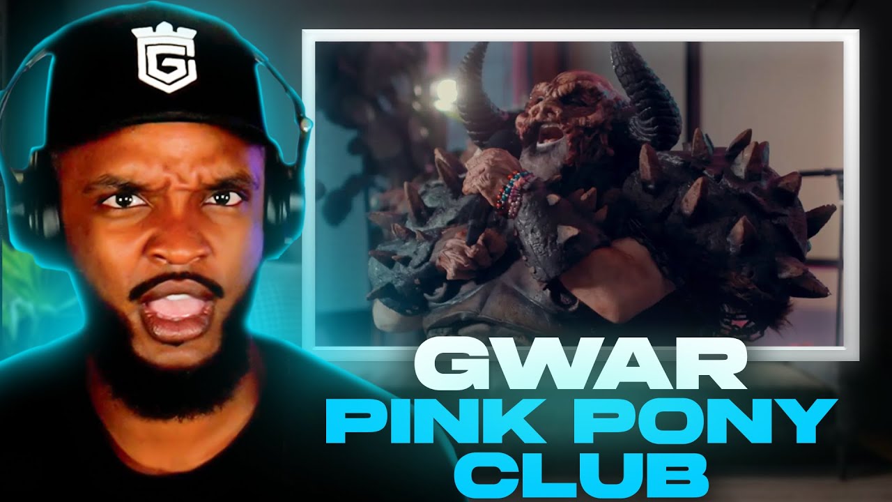 ПОТРЯСАЮЩЕ!! GWAR - Pink Pony Club (кавер на Chappell Roan) РЕАКЦИЯ