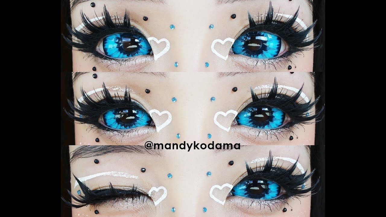 SHOWCASE: Sclera Lenses (22mm Contacts) - Sweety Blue Sclera Blue Elf (UNIQSO) + 12% Off Coupon Code