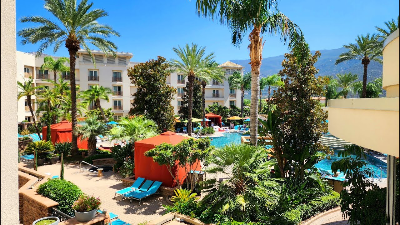 Harrah's Southern California: 2 Queen bed with pool view super quick checkout review.