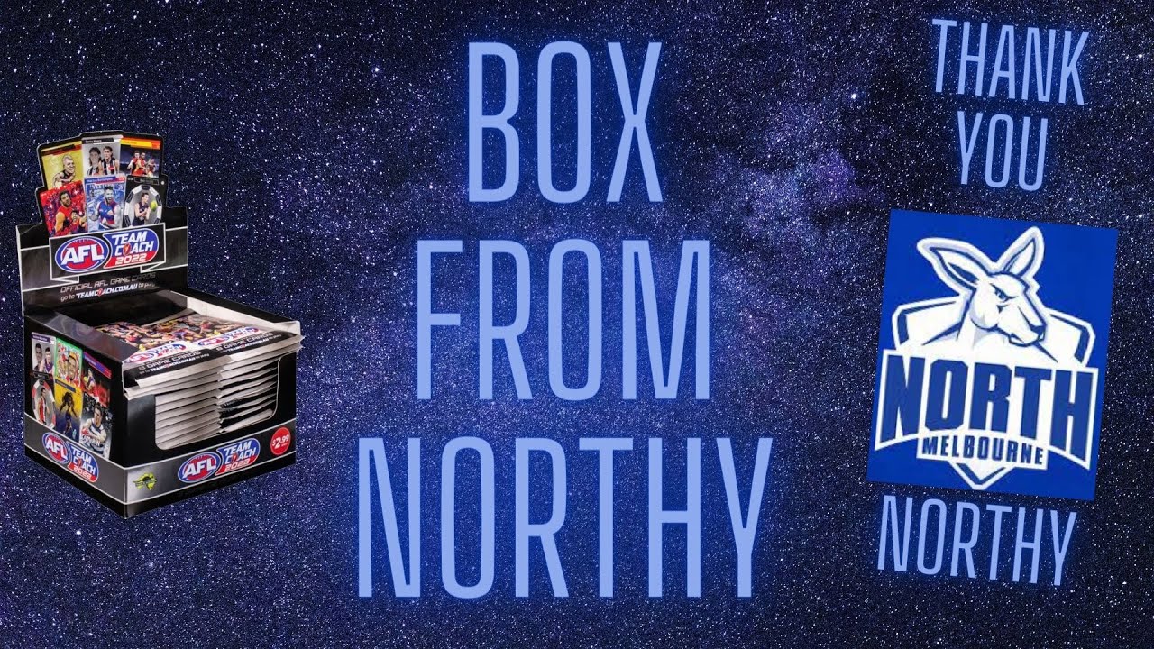 I GOT A BOX FROM @NorthyAFL