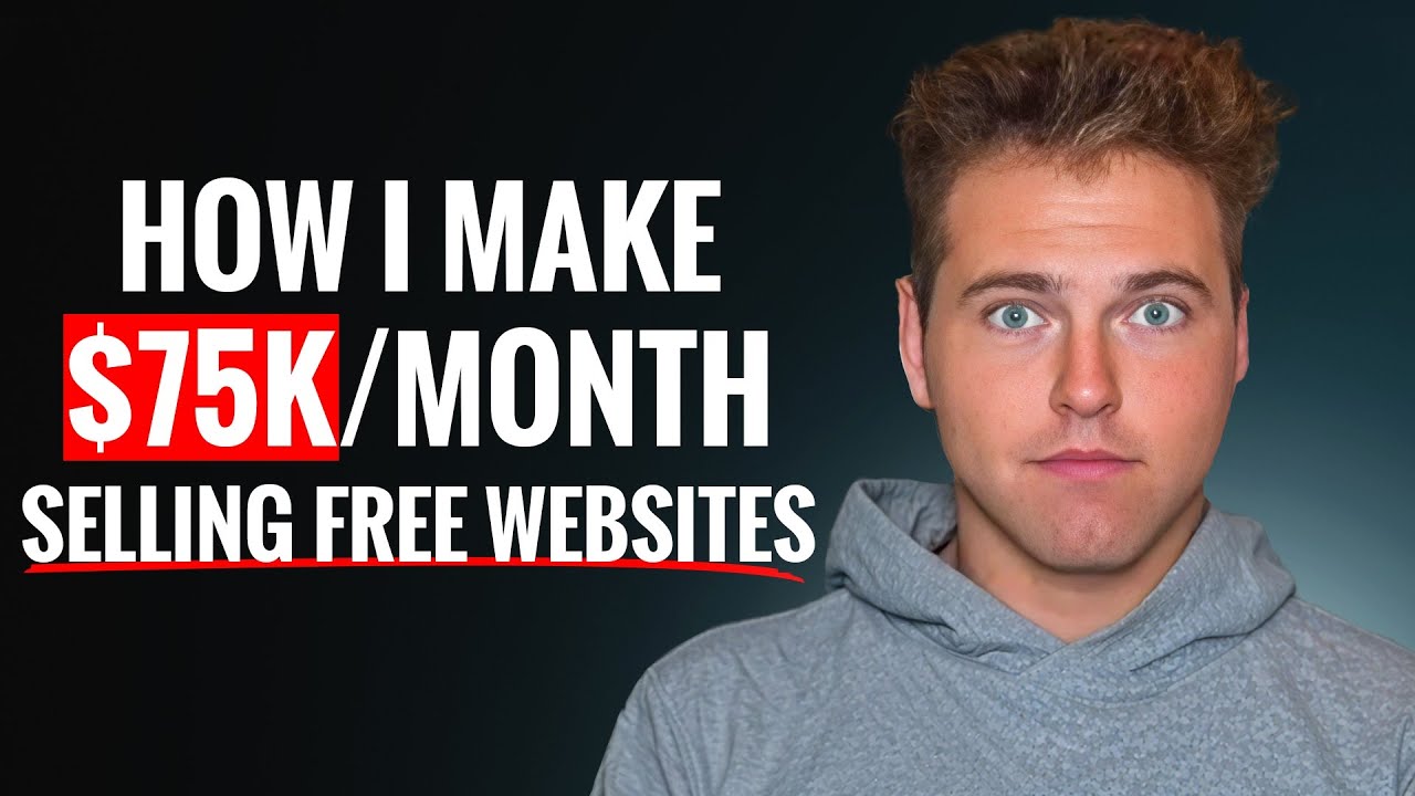 I make $75,000/month selling FREE websites
