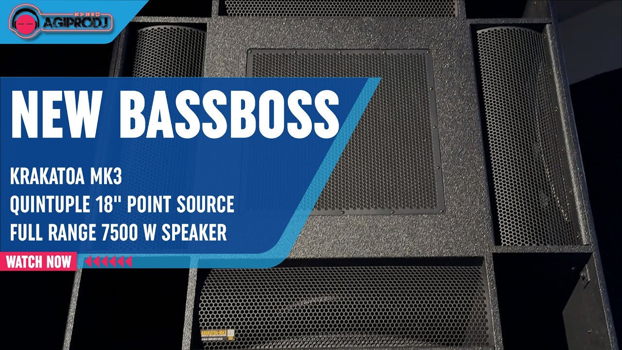 NAMM 2025 BASSBOSS KRAKATOA Quintuple 18