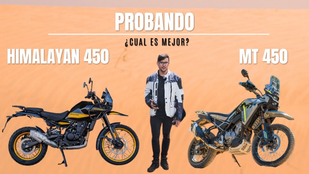 probando himalayan 450 y mt 450 ¿cuál es mejor?