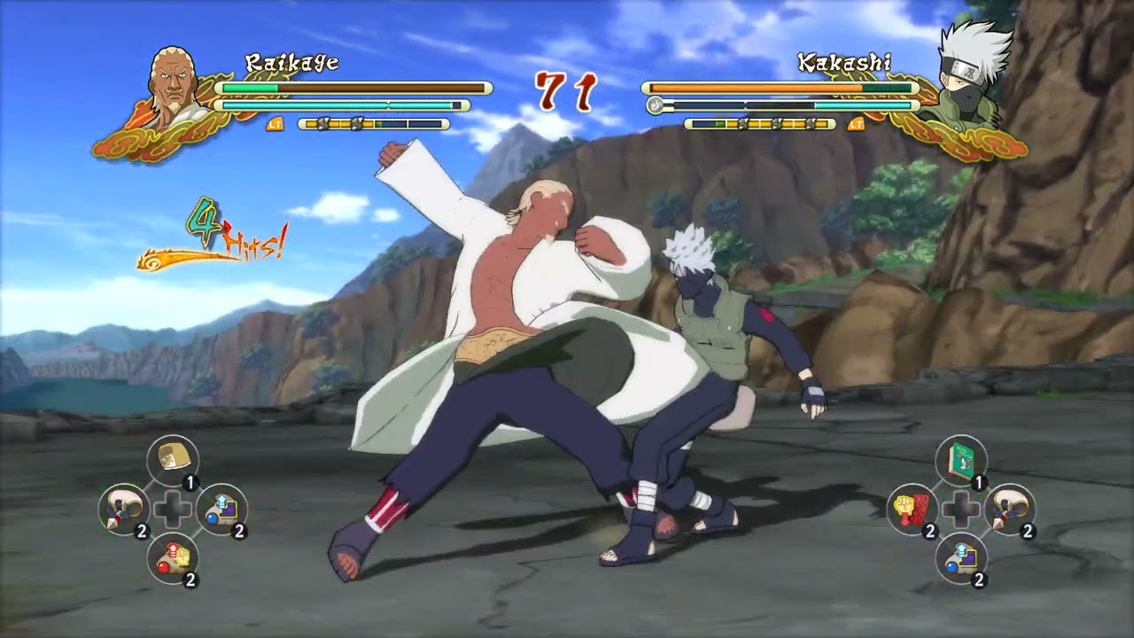Ay vs Kakashi - Naruto Shippuden Ultimate Ninja Storm 3 Full Burst