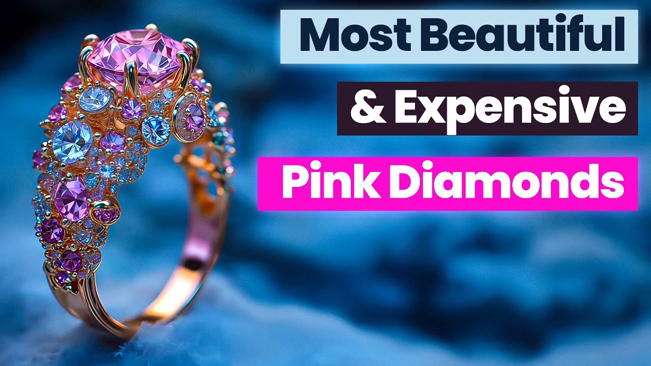 Top 12 Most Beautiful and EXPENSIVE Pink Diamonds in the World!