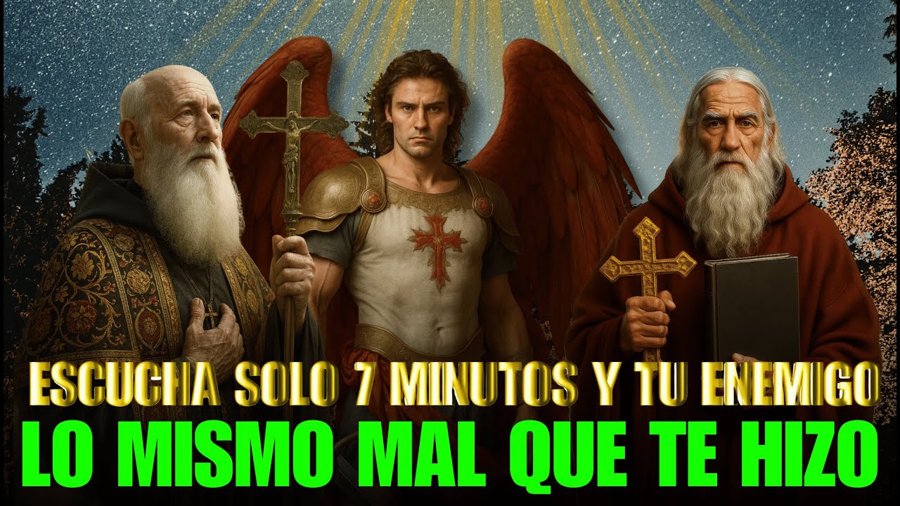 SAN BENITO, MIGUEL Y CIPRIANO – ALEJA EL MAL Y ELIMINA TODA MALDICIÓN, ENVIDIA E INJUSTICIA.