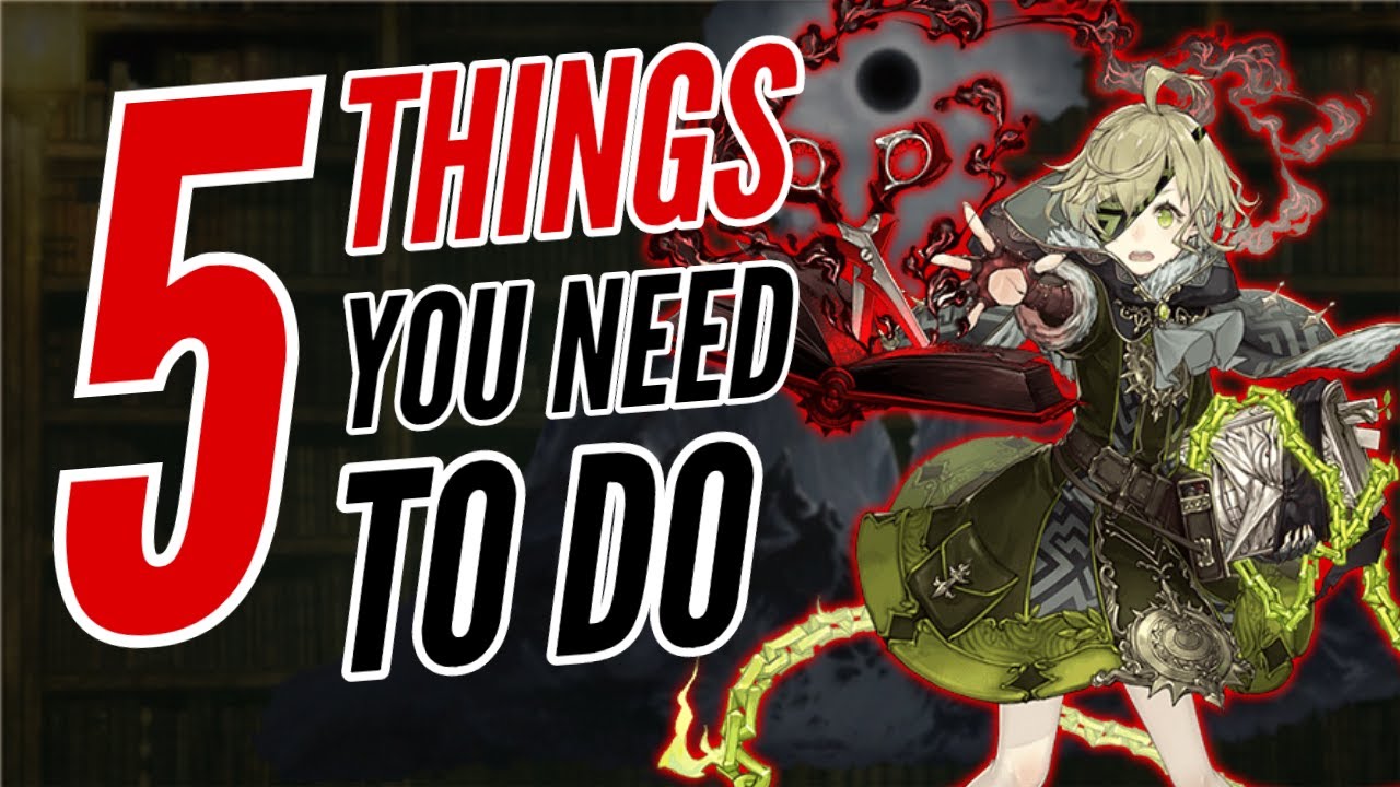 5 THINGS YOU SHOULD DO FOR BETTER PROGRESSION | SINoALICE GUIDE