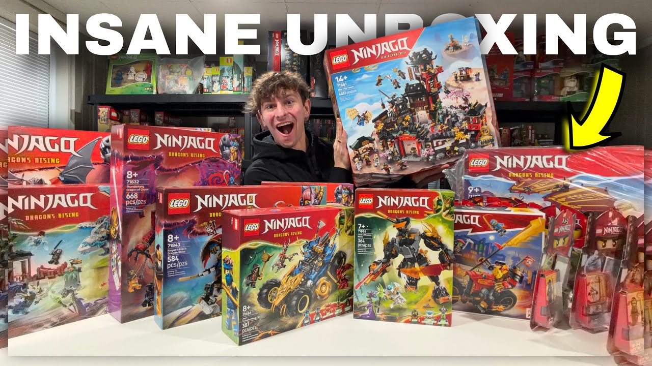 Безумная покупка Ninjago - Полная распаковка
