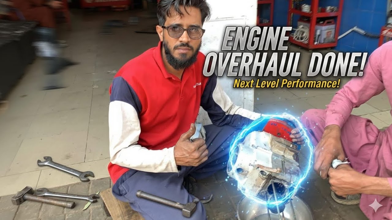 Honda CD 70 Engine Repair | Complete Engine Overhaul Step by Step