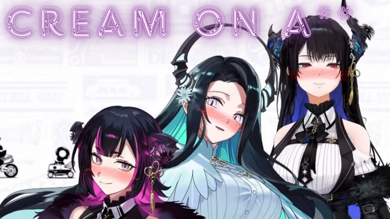 The creaming on a** never stops for Nerissa, Malpha & Aradia