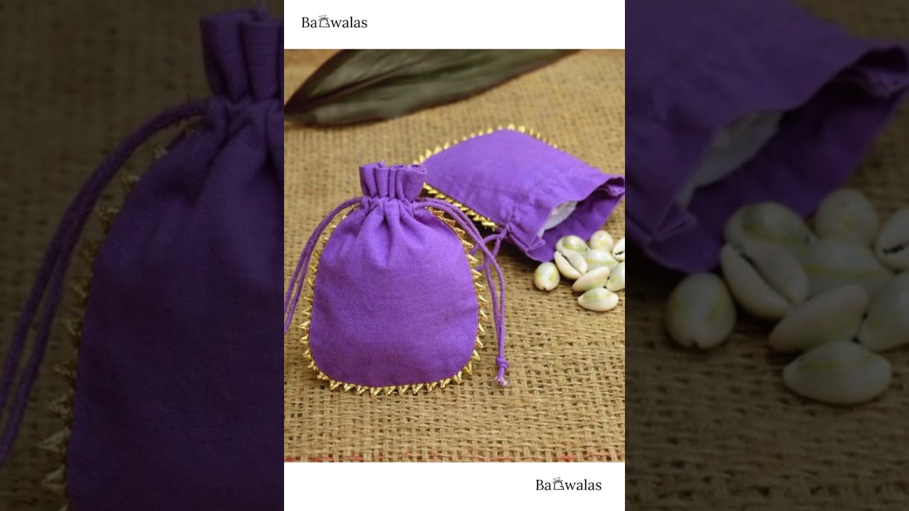 Wrap your treasures in comfort and style with our charming cotton jewelry pouch! 🌿#JewelryEssentials