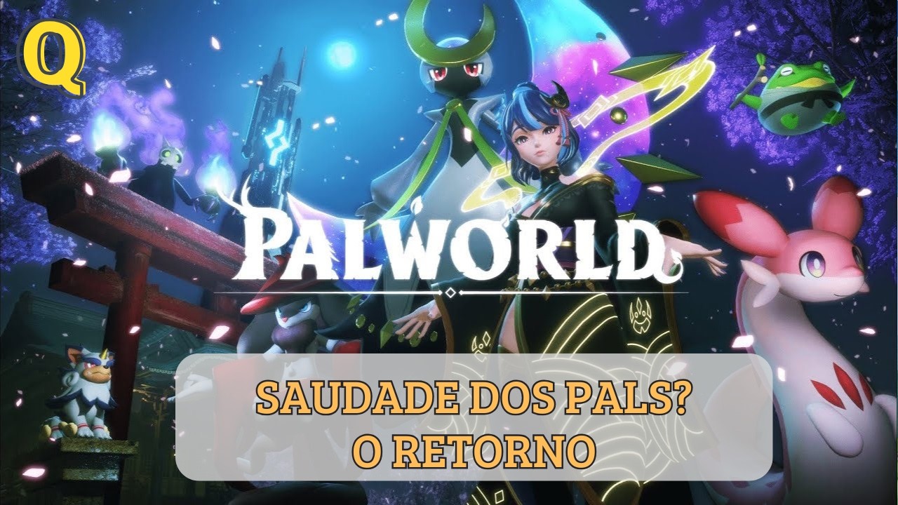 PALWORLD me chamou de volta… 😳 Será que ainda sei jogar?