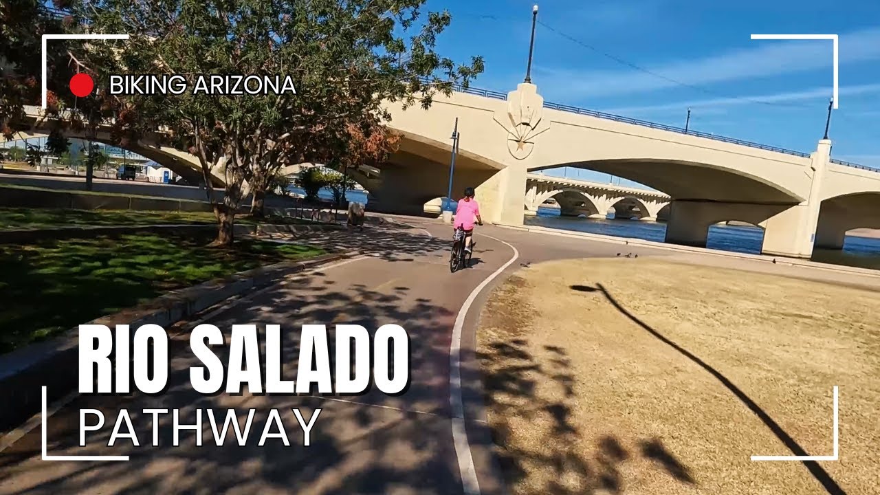 Phoenix's Best Kept Biking Secret! The Rio Salado Pathway:  Biking Arizona