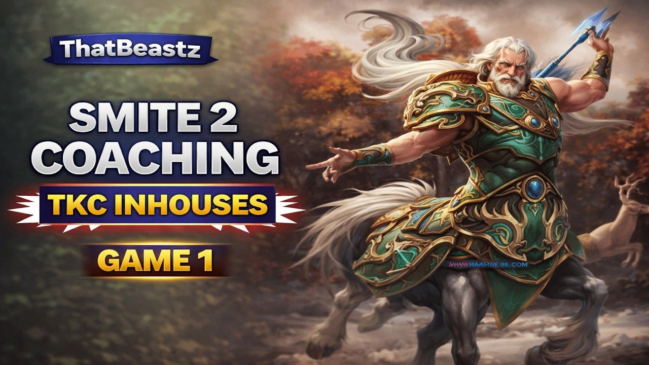 Smite 2 - BSL Team Scrims - Deity Ranked. Live Coaching Thatbeastz Training Arc Game 1 EP:47
