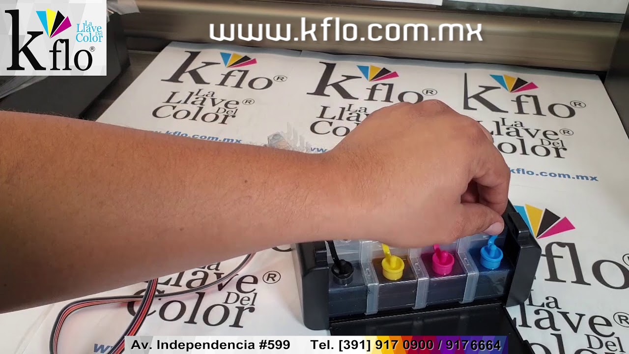 Sistema De Tinta Para Epson Xp 441 Y Xp 431 KFLO
