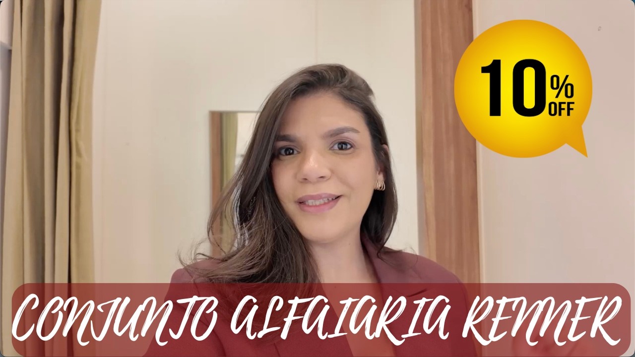 Achei o Conjunto Alfaiataria Bordô da Coleção Nova RENNER com 10%OFF