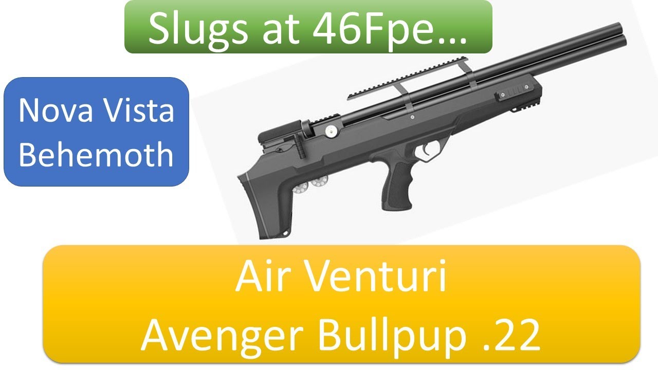 The little gun that can. Trying to setup the Air Venturi to shoot slugs