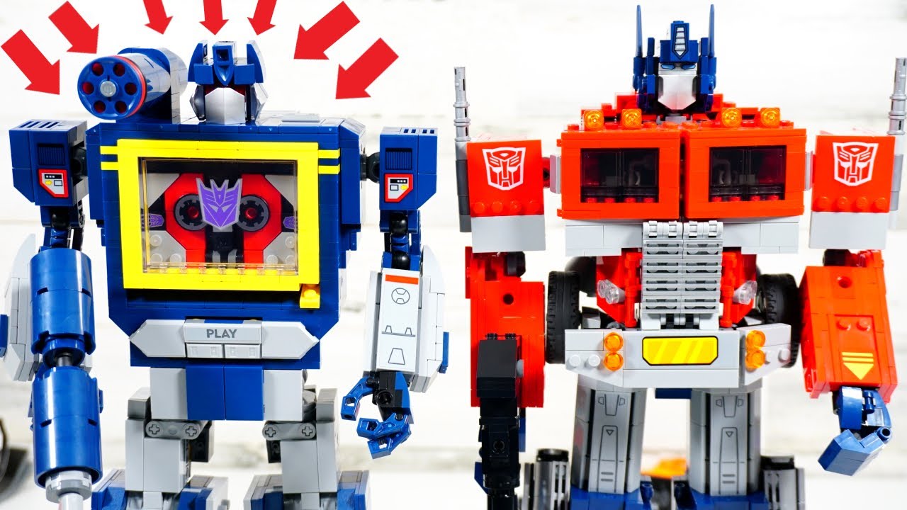 LEGO SOUNDWAVE Transformers Build Optimus Vs Soundwave Supreme