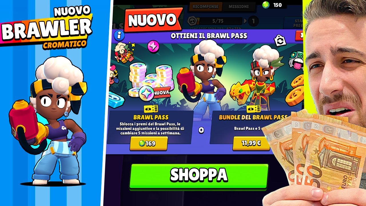 Shoppo il Brawl Pass e Sblocco MAISIE! NUOVO Brawler Cromatico! Brawl Stars ITA!