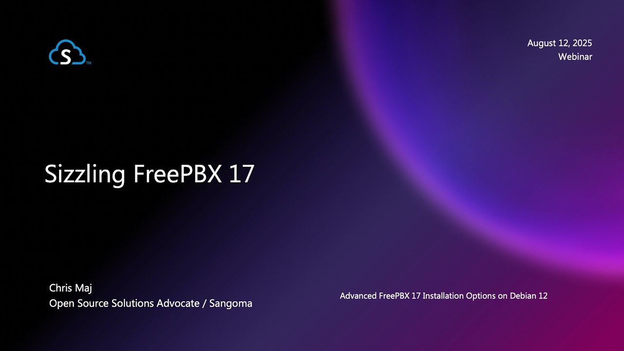 Sizzling FreePBX 17: Advanced Install Options on Debian