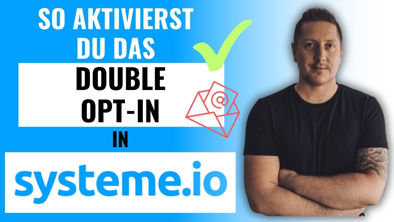 Systeme.io DSGVO | So aktivierst du das Double Opt-In in Systeme.io