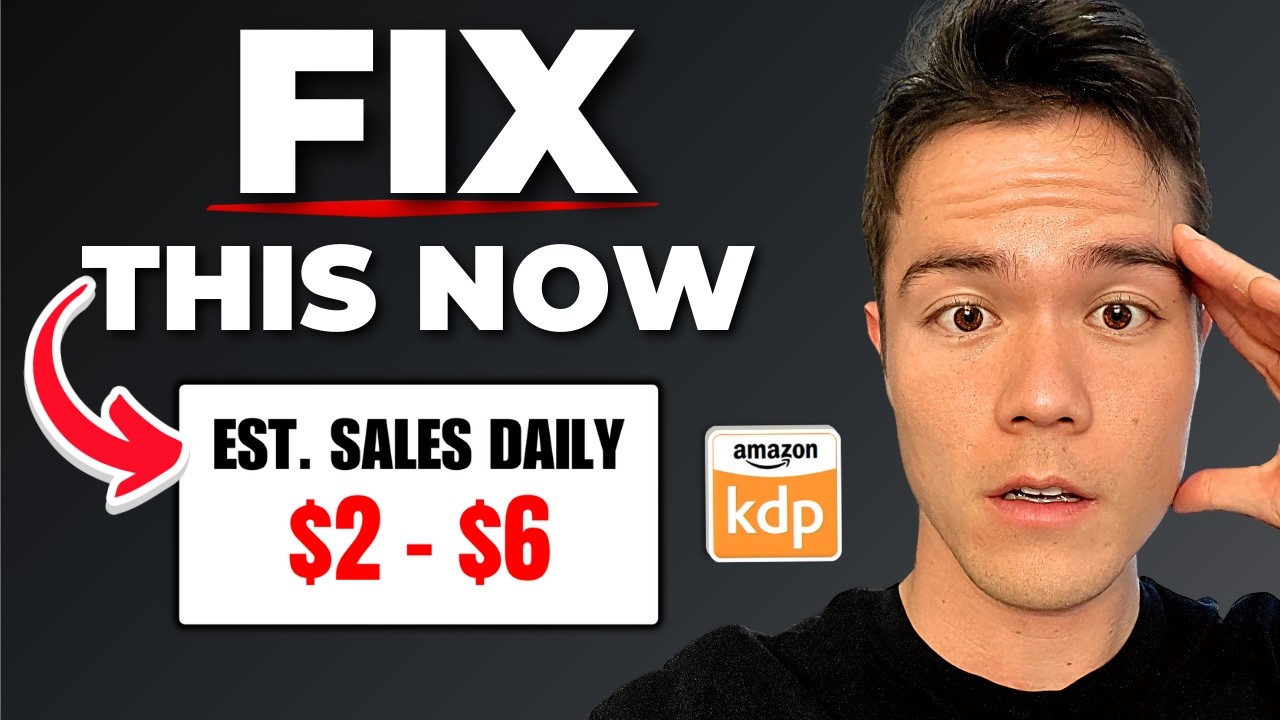 If You&rsquo;re Stuck Under 10 Sales a Day on Amazon KDP, Watch This