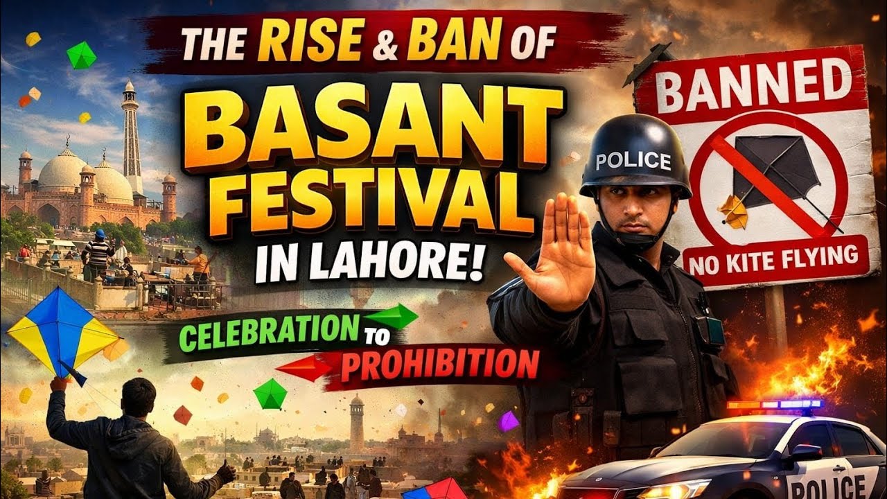  BASANT HISTORY | Many incidents occurred to make it banned | Origination of Basant #Basant 