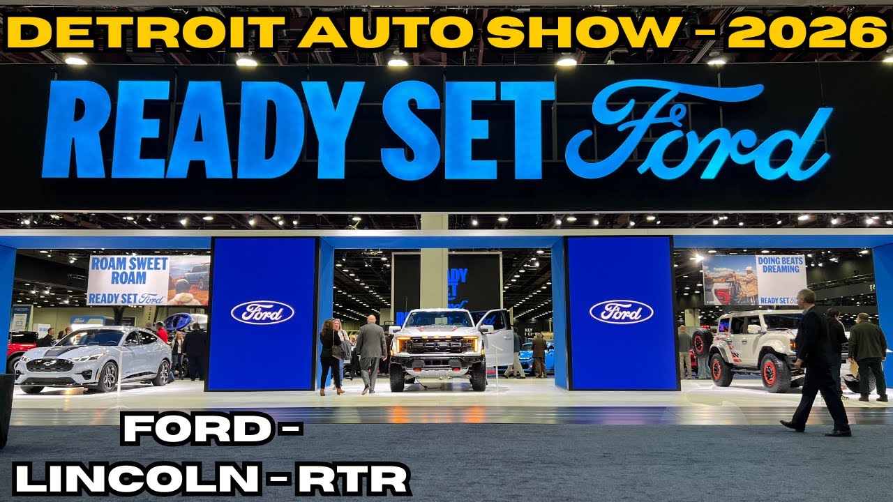 Detroit Auto Show 2026 Was INSANE! | Ford, Lincoln & RTR Highlights | PART 1