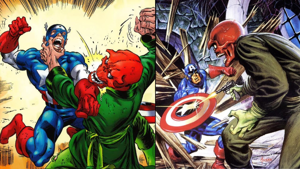 Is Red Skull really Cap's son?
