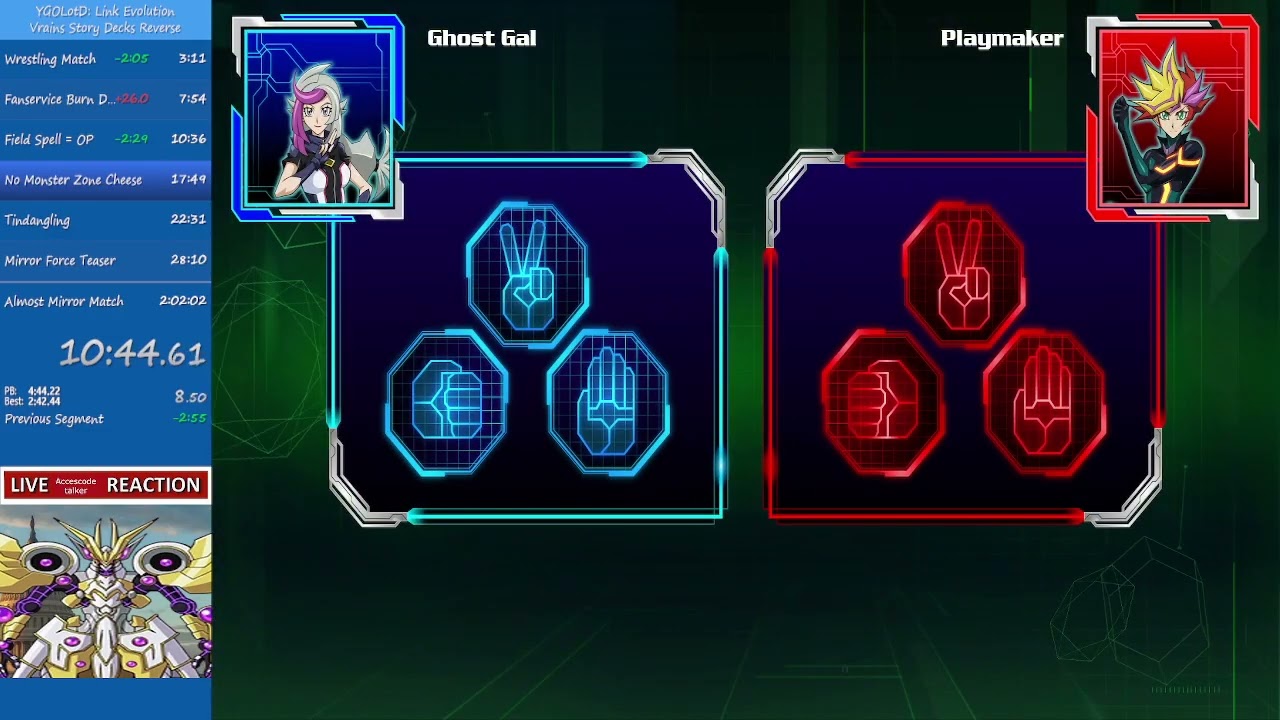 YGOLotD Link Evo Vrains Story Decks Reverse Speedrun in 1:54:30