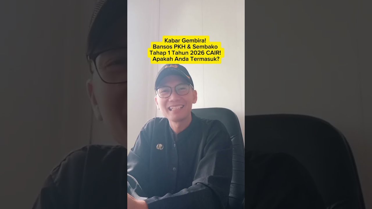 Kabar Gembira! Bansos PKH & Sembako Tahap 1 Tahun 2026 CAIR! Apakah Anda Termasuk?