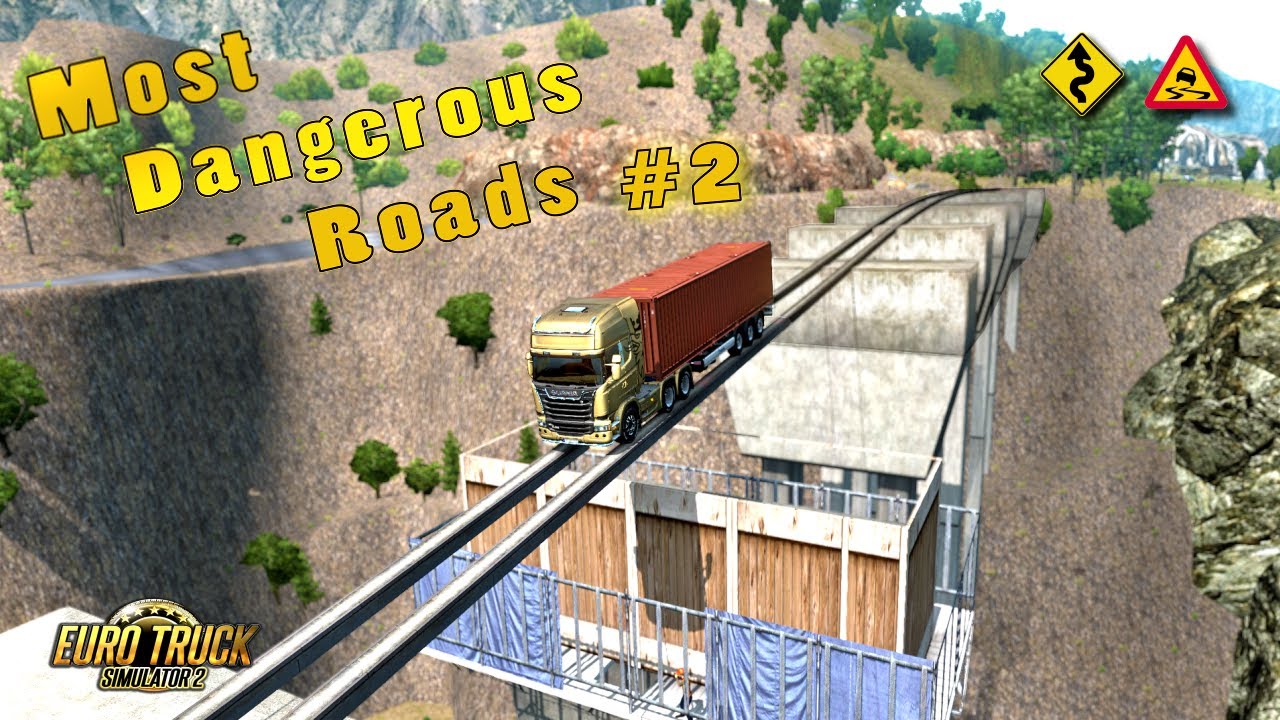 ETS2 1.37 | Death Road - Worlds most dangerous and scariest road