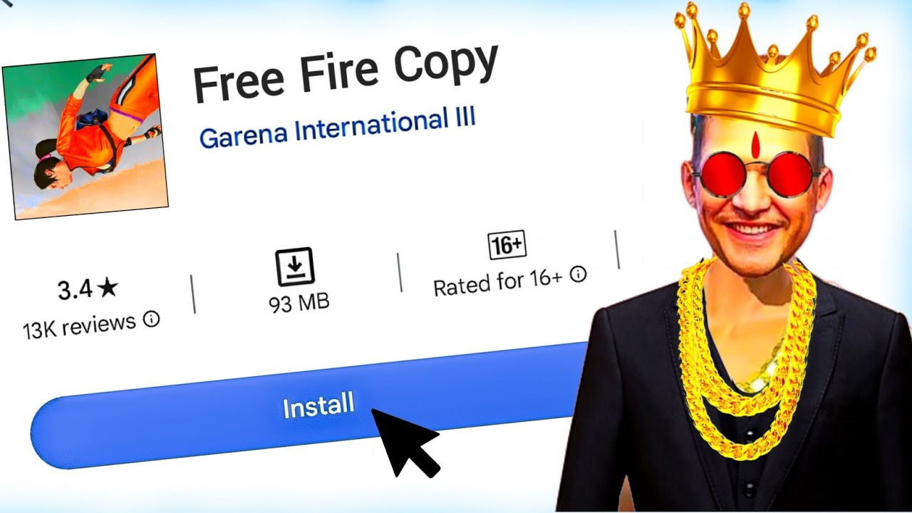I Tried  FREEFIRE COPY GAMES (Offline) 🤯