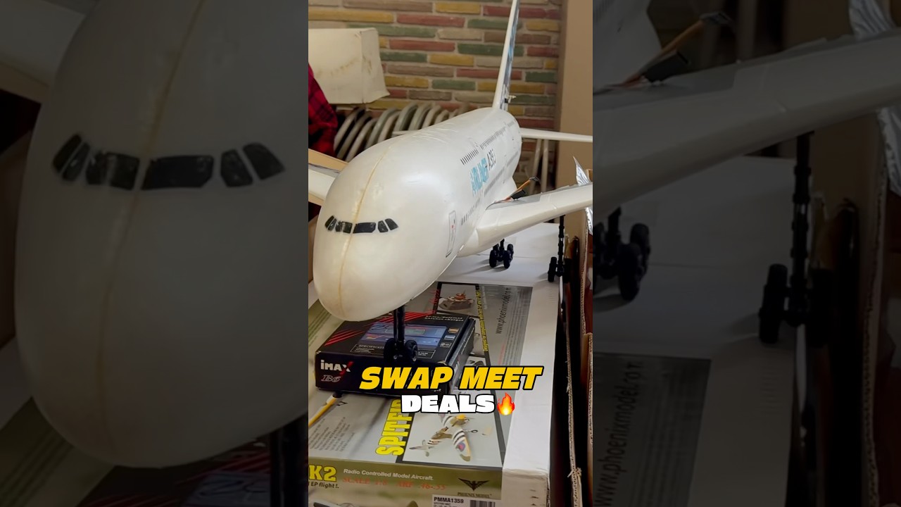 Swap meets have the best RC Airplanes🔥