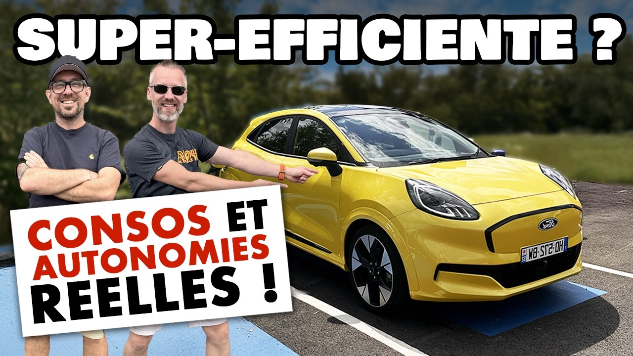 Essai Ford Puma GenE : la ioniq 28 battue ? (autonomie et consos - Ioniq 28 challenge)