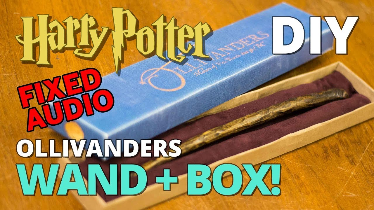 DIY Wand + Box - FIXED AUDIO!
