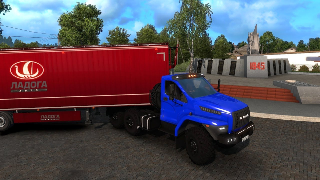 URAL NEXT 6X6 | DLC Mar Báltico | De Kaliningrado, Rusia a Klaipėda, Lituania