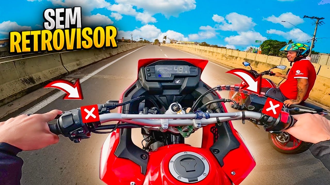 ANDEI NUMA XRE 300 RALLY NO INTERIOR