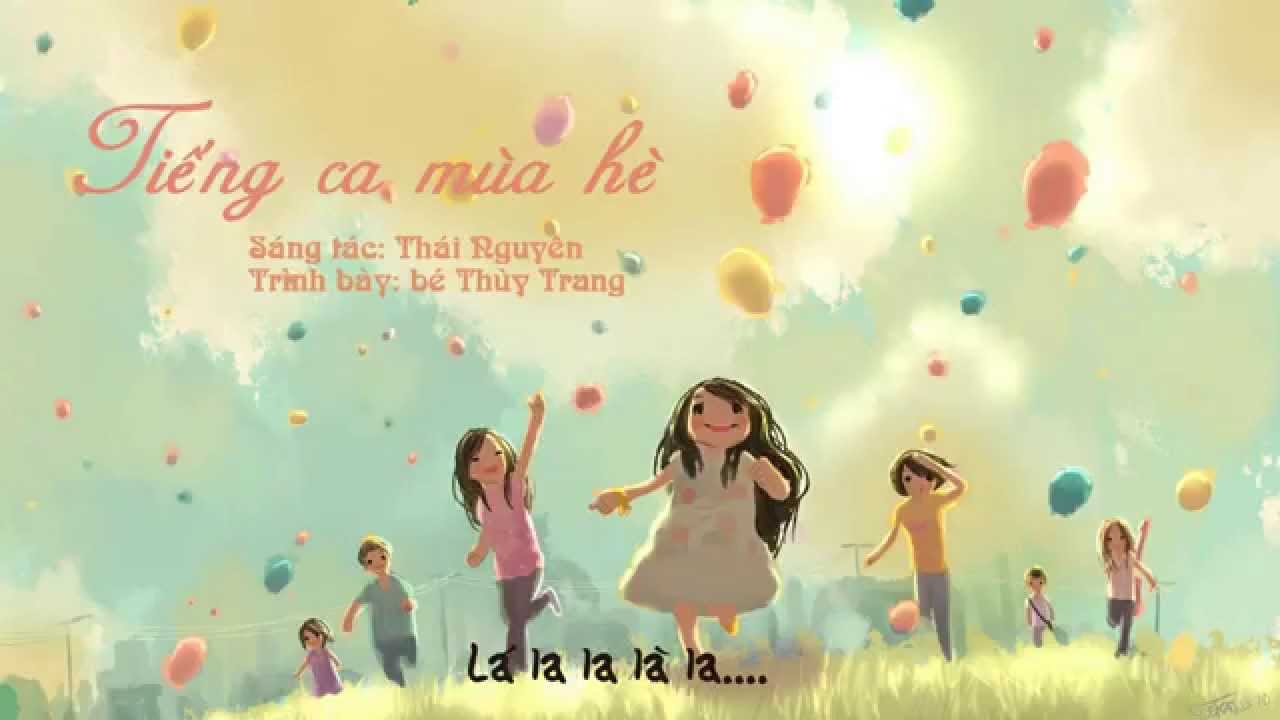 TIẾNG CA MÙA HÈ | bé Thùy Trang | Official Audio