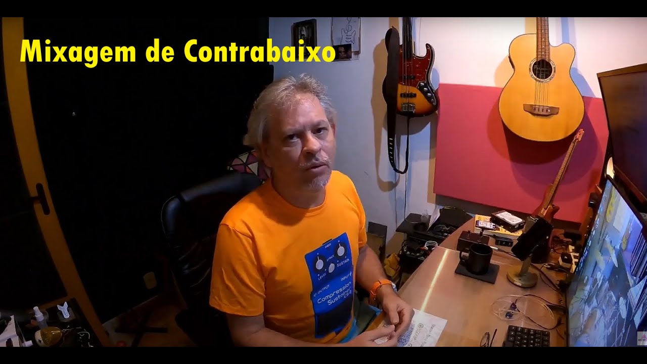Mixagem de Contrabaixo